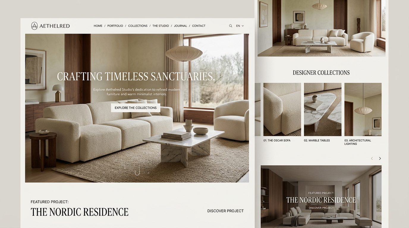 Erciyes Luxury Mobilya Web Tasarımı